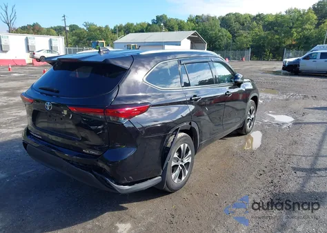 2020 Toyota Highlander Xle from USA, damaged, VIN 5TDGZRBH5LS012741